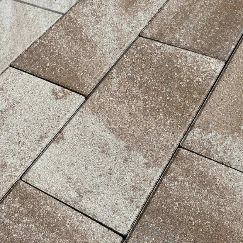 Тротуарная плитка Широкоформатная 5П8ф 600*300*80 Колормикс №23 - фото 1