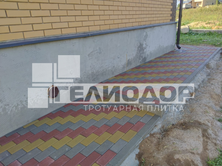 Брусчатка 2П4Ф 200*100*40 желтая - фото 8