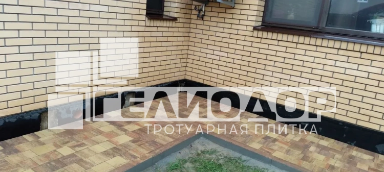 Тротуарная плитка Новый город 1НГ4Ф Колормикс №27 - фото 2